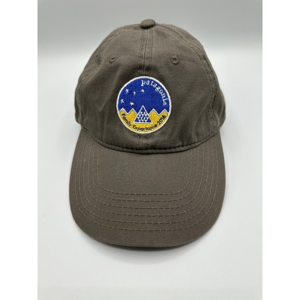 Rare Patagonia Family Experience Employee Exclusive Hat Brown Dad Cap 2016
